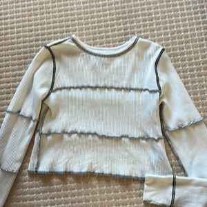 urban outfitters waffle knit long sleeve